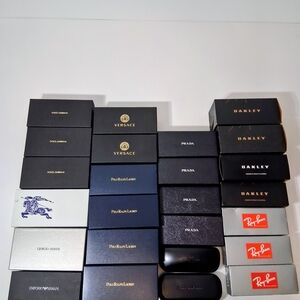 Designer Sunglasses Gift Box Collection - Black and Navy